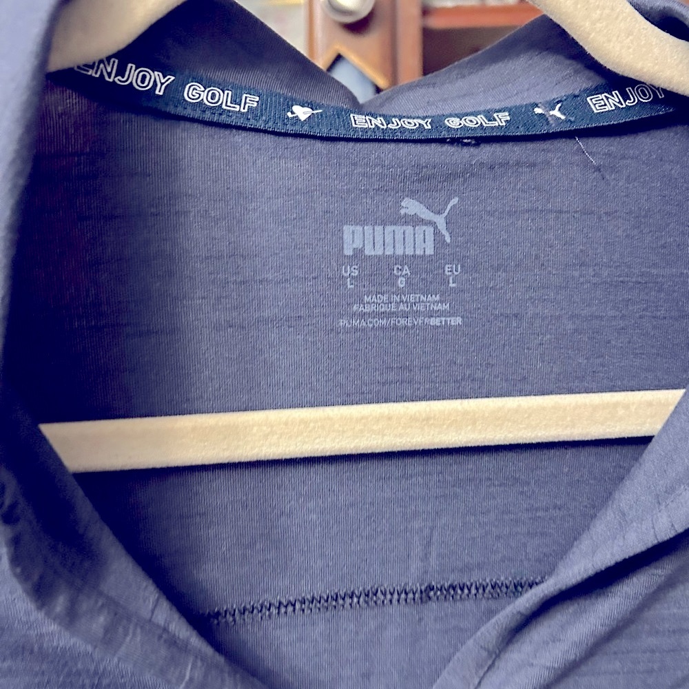 Puma Dark Blue Women’s Golf Polo - Picture 2 of 3